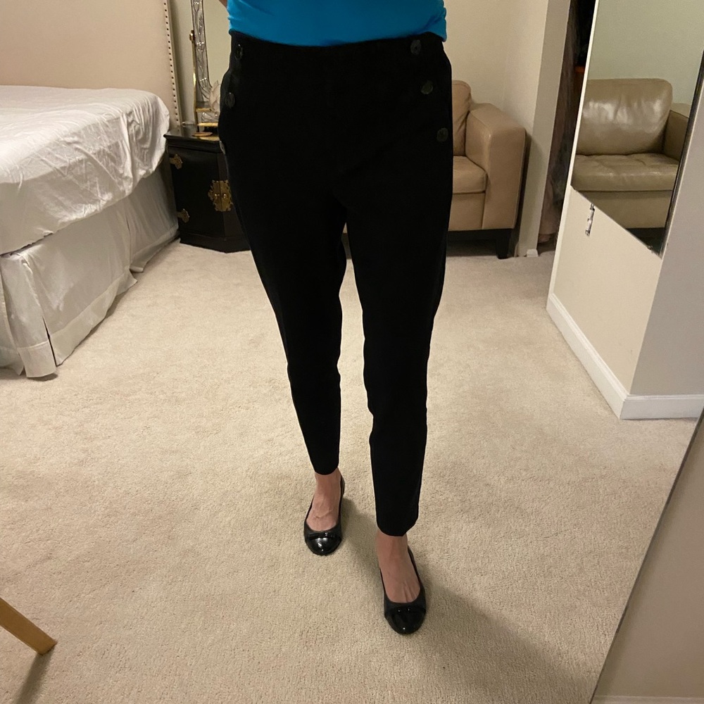 Dressy cropped trousers